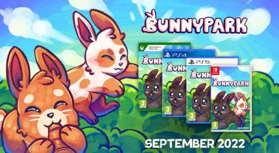 Bunny Park arrive sur PS5, Xbox Series, PS4, Xbox One, Switch et PC en septembre