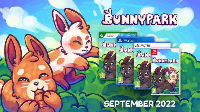 Bunny Park arrive sur PS5, Xbox Series, PS4, Xbox One, Switch et PC en septembre    
