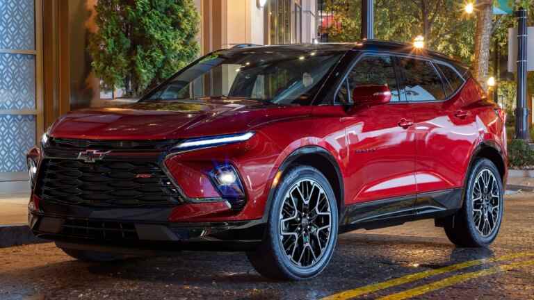 Chevrolet Blazer 2023 (le non électrique) mis à jour, n’est toujours pas un K5