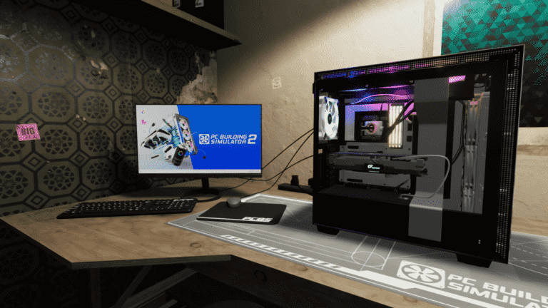 Construisez votre PC de jeu de rêve ultime dans le nouveau PC Building Sim