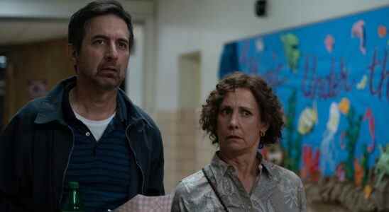 Ray Romano and Laurie Metcalf in Romano's directorial debut Somewhere in Queens