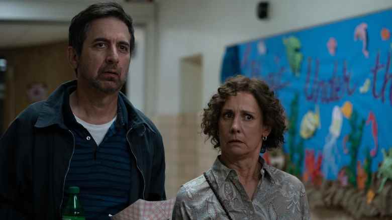 Ray Romano and Laurie Metcalf in Romano's directorial debut Somewhere in Queens