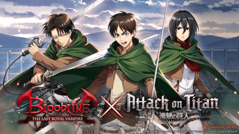 Crunchyroll Games lance Bloodline aujourd’hui avec Attack on Titan Collab – The Outerhaven