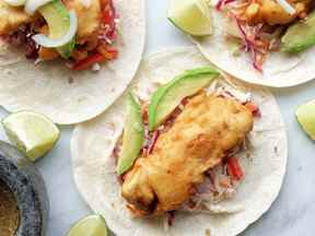 Tacos au turbot de Nirjutit Imaani : Animaux comestibles de la mer