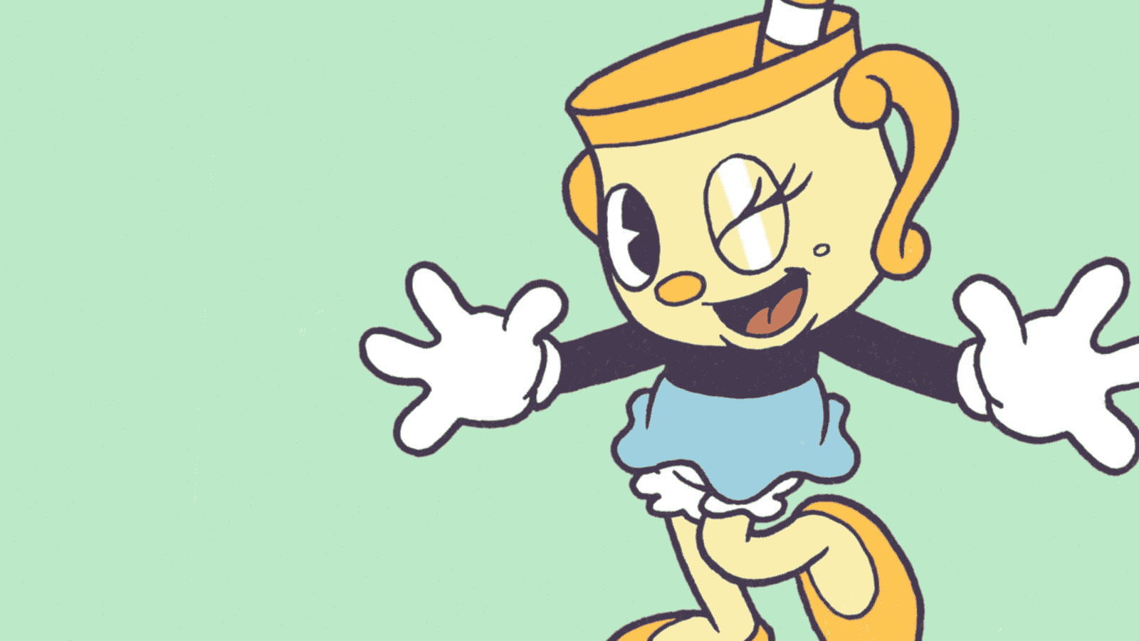 Cuphead: La bande-annonce de gameplay de Delicious Last Course montre Mme Chalice combattant un patron frileux

