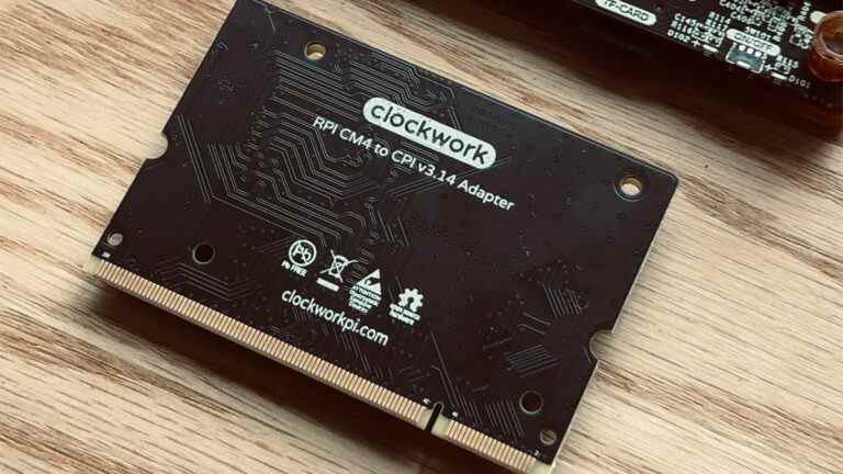 DevTerm de Clockwork taquine la compatibilité du module de calcul Raspberry Pi 4