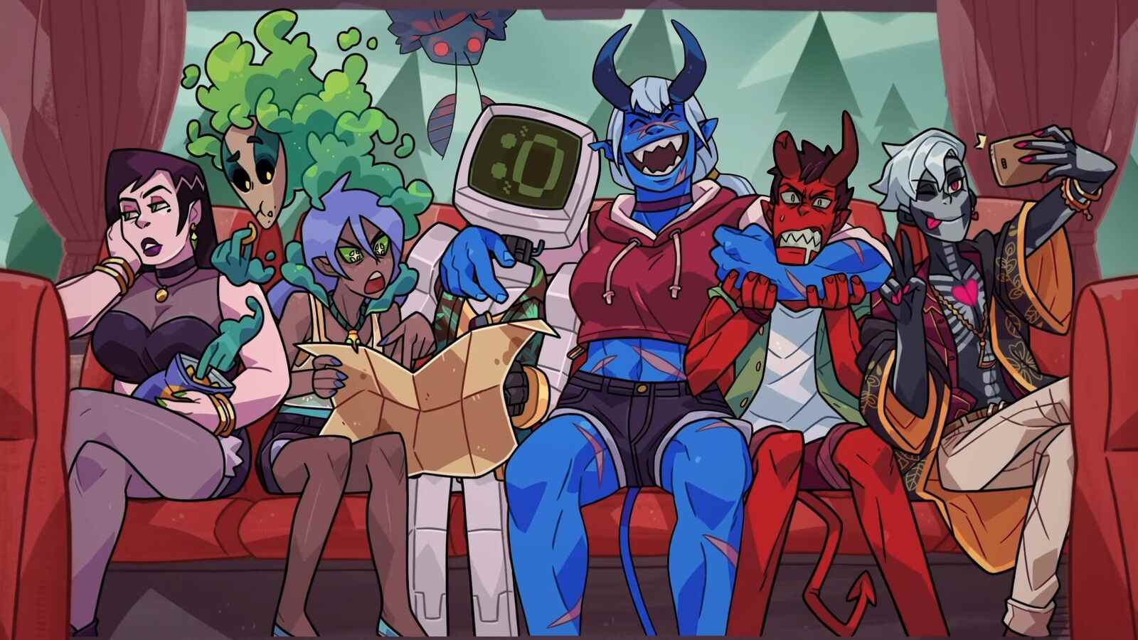 Devilish sortir ensemble sim Monster Prom 2: Monster Camp est maintenant disponible

