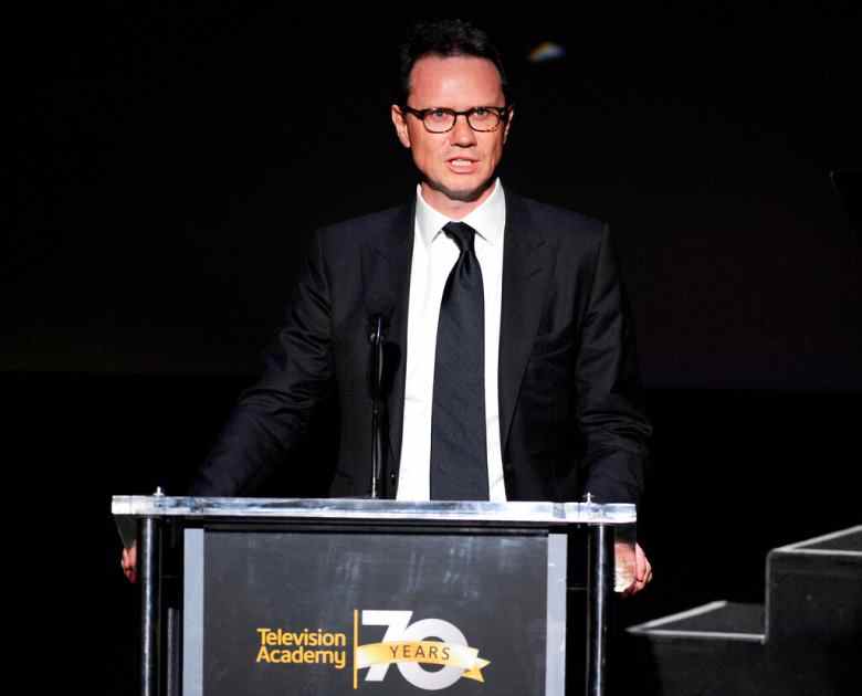 EXCLUSIVE - FOX's Peter Rice accepts the Hall of Fame Cornerstone Award at the Television Academys 70th Anniversary Gala and Opening Celebration for its new Saban Media Center on June 2, 2016, in the NoHo Arts District in Los Angeles. (Photo by Vince Bucci/Invision for the Television Academy/AP Images)