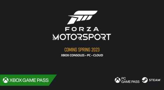 Forza Motorsport revient avec un redémarrage de la Xbox Series X/S et du PC