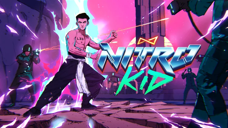 Gameplay de la démo de Nitro Kid – Cyber ​​Fists of Fury