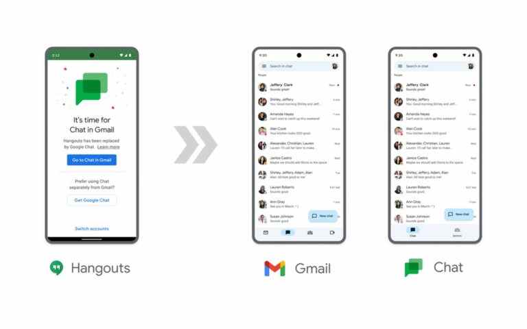 Google Hangouts ferme ses portes cet automne