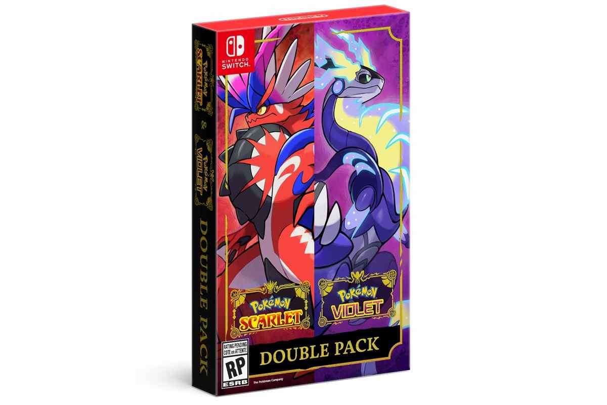 Pokemon Scarlet et Pokemon Violet en pré-commande Double Pack