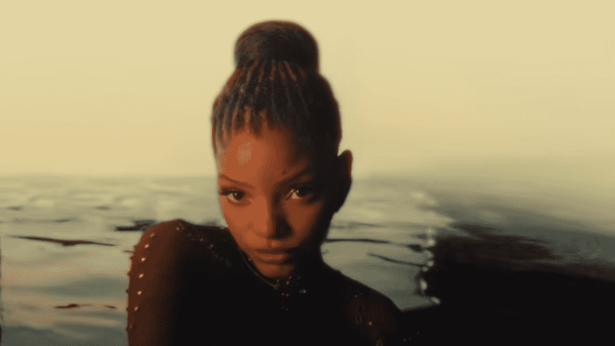 Halle Bailey parle de se voir comme Ariel dans La Petite Sirène pour la première fois et comment elle a réagi
