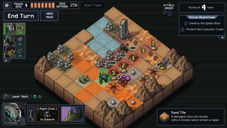 Into The Breach: Advanced Edition ajoute de nouveaux mechs, missions et ennemis le mois prochain

