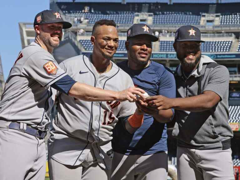 Javier des Astros et l’enclos des releveurs se combinent pour les Yanks sans coup sûr dans une victoire 3-0