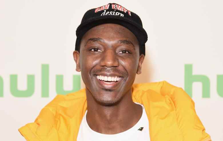 PASADENA, CA - FEBRUARY 11:  Jerrod Carmichael attends the Hulu Panel during the Winter TCA 2019 on February 11, 2019 in Pasadena, California.  (Photo by Presley Ann/Getty Images for Hulu)