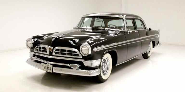 La Chrysler New Yorker 1955 de Harry Truman à vendre : 83 500 $