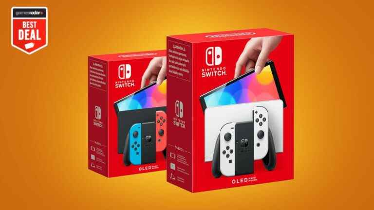 La Nintendo Switch OLED vient de revenir à son prix le plus bas de tous les temps