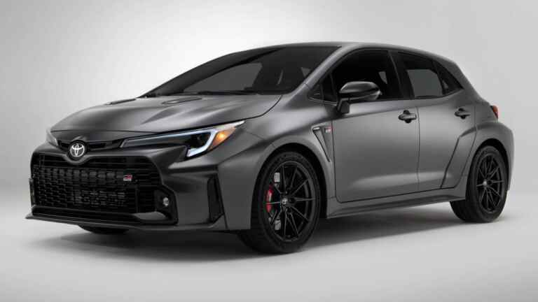 La Toyota GR Corolla Morizo ​​Edition 2023 abandonne les choses dont vous n’avez pas besoin