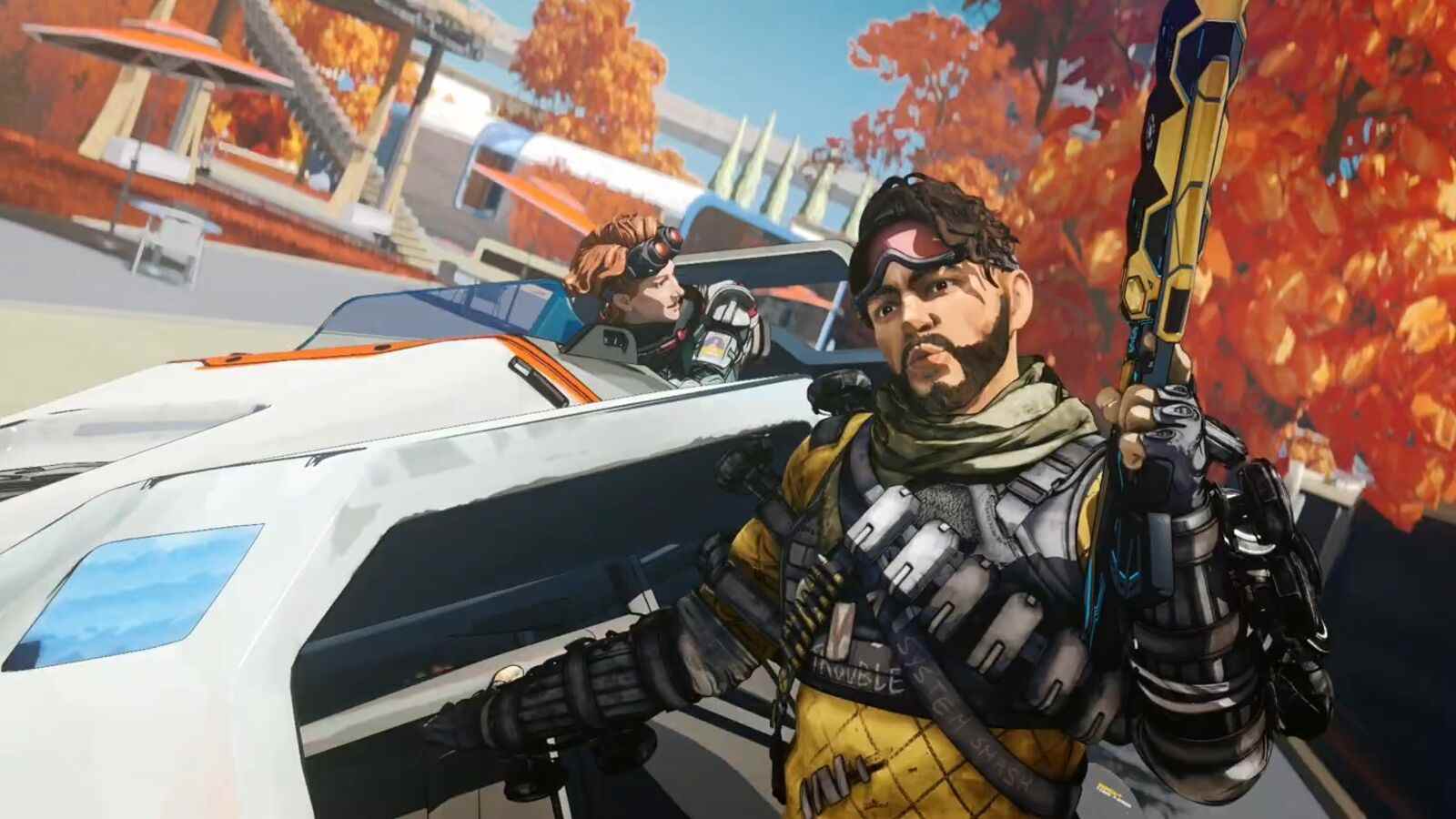 La bande-annonce d'Apex Legends présente la nouvelle carte Olympus et les véhicules pilotables de la saison 7

