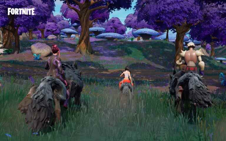 La dernière saison de Fortnite présente Dark Vador et une faune à chevaucher