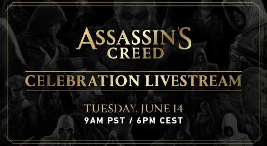 La diffusion en direct d'Assassin's Creed Celebration est prévue pour le 14 juin