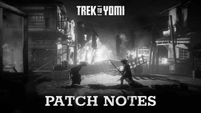 La mise à jour 1.07 de Trek to Yomi apporte des changements de combat et plus pour le patch 2 (6 juin)