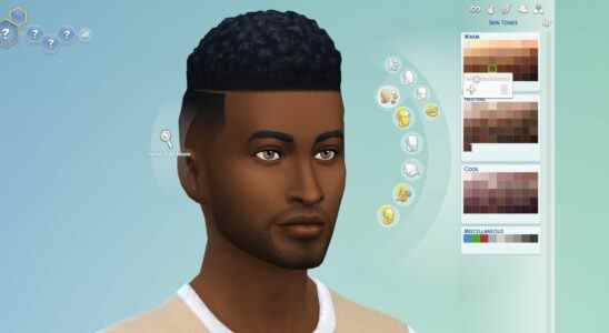 La nouvelle mise à jour des Sims 4 ajoute plus de 100 tons de peau et curseurs à la création de personnage