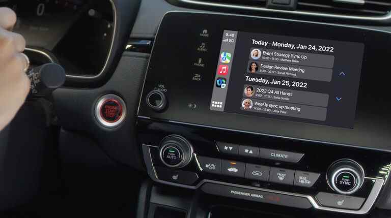 La prise en charge transparente de CarPlay de Webex signifie que vous ne pouvez jamais échapper à vos réunions