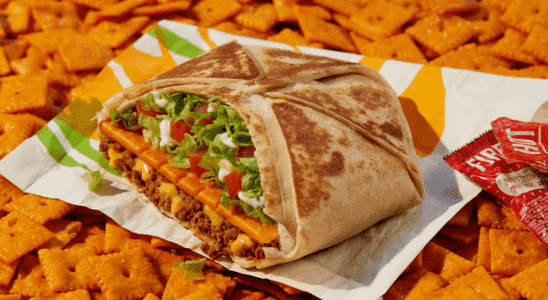 La prochaine innovation de Taco Bell est de faire une tostada avec un Cheez-It géant