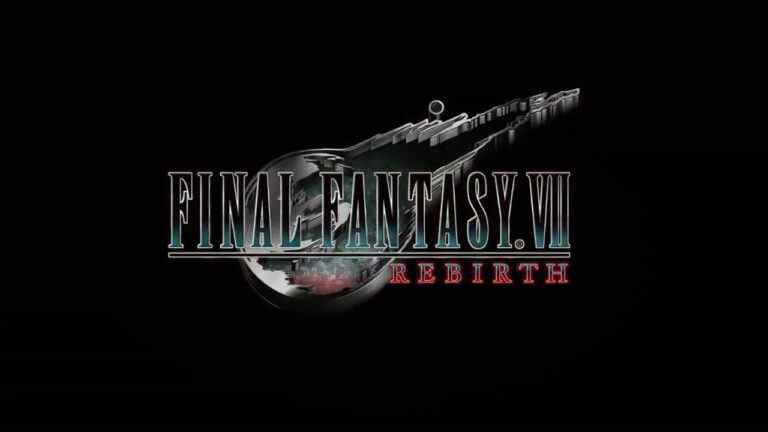 La renaissance de Final Fantasy VII annoncée ;  À venir sur PS5 à l’hiver 2023