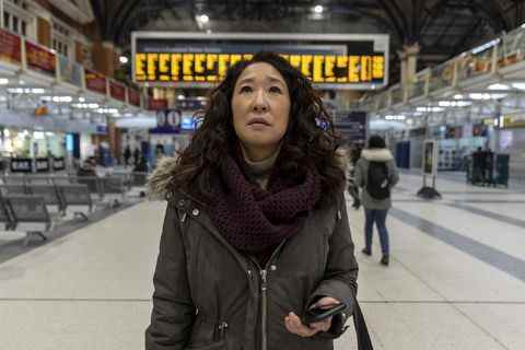 sandra oh comme veille, tuant la veille