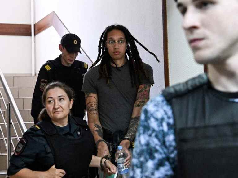 La star de la WNBA Brittney Griner condamnée à un procès vendredi en Russie