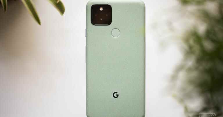 Le Pixel 5 de Google était le dernier du genre