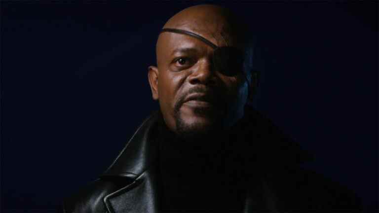 Le film Marvel, Samuel L. Jackson, toujours un peu agacé, Nick Fury ne s'est pas présenté
