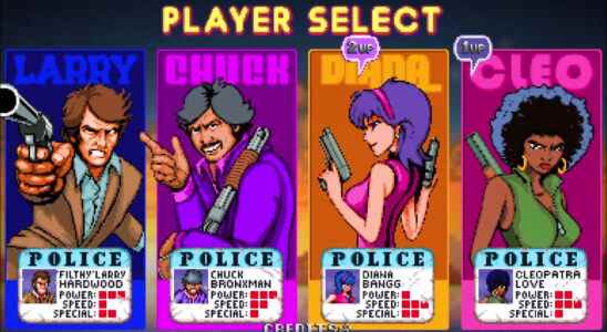 Le jeu d'action coopératif à défilement latéral Deathwish Enforcers annoncé pour PS5, PS4 et Switch