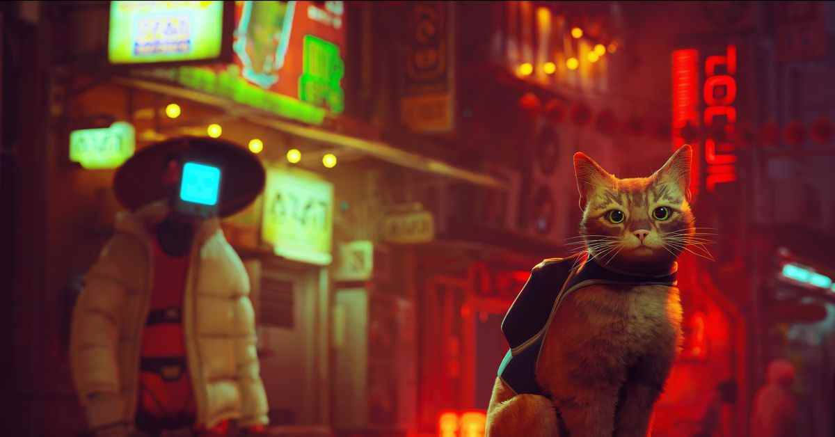 Le jeu de science-fiction Stray livre le fantasme ultime : un chat qui écoute
