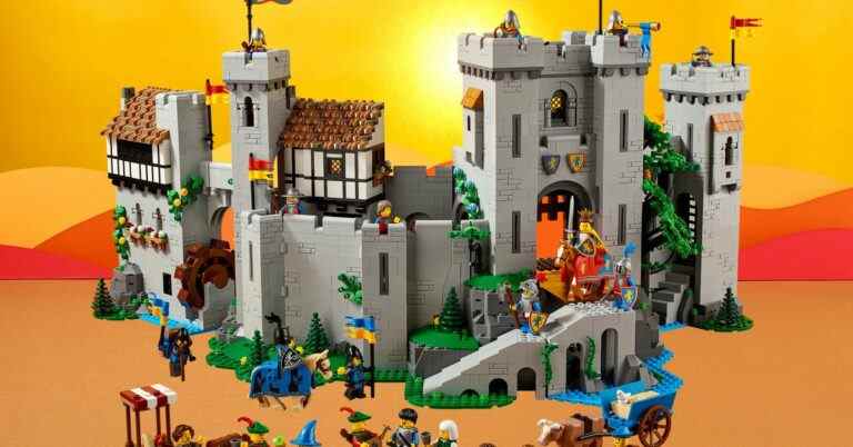 Le nouveau château des chevaliers du lion à 400 $ de Lego est une lettre d’amour à mon enfance