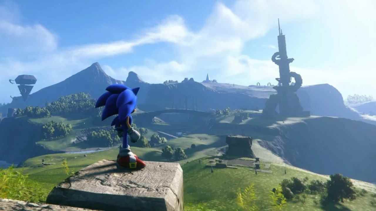 Le premier essai pratique avec Sonic Frontiers est tombé
