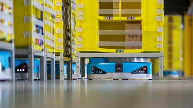 Le robot Proteus d’Amazon est entièrement autonome et prêt à déplacer vos achats Prime Day