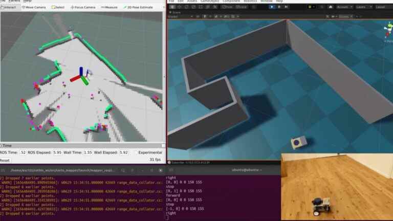 Le robot Raspberry Pi cartographie son monde avec LiDAR