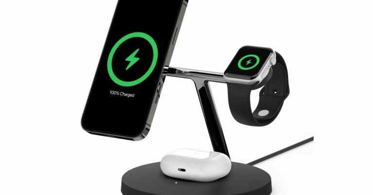 Le support de charge MagSafe à 150 $ de Belkin peut désormais charger rapidement l’Apple Watch Series 7