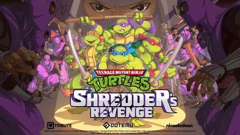 L’édition physique de TMNT Shredder’s Revenge officiellement dévoilée