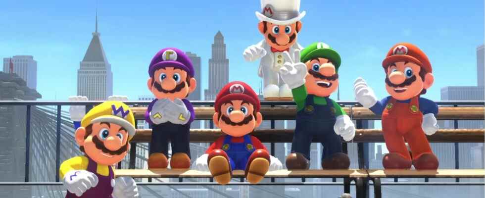 Les fans ont sorti un mod multijoueur Super Mario Odyssey à 10 joueurs