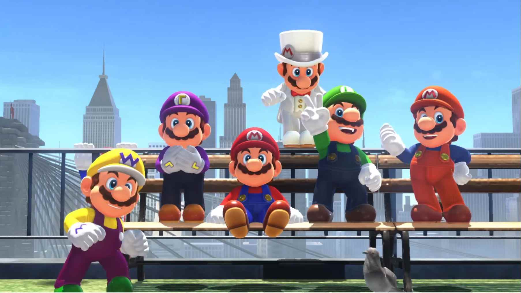 Les fans ont sorti un mod multijoueur Super Mario Odyssey à 10 joueurs
