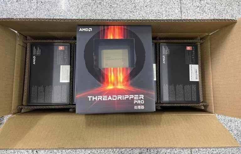 Les processeurs Threadripper Pro 5000WX arrivent en Chine, 64 cœurs pour 7 000 $