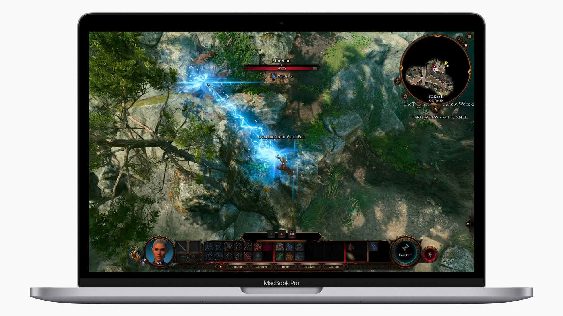 Baldur's Gate 3 fonctionne sur macOS