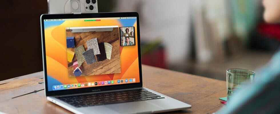 Les utilisateurs de Mac pourront utiliser leur iPhone comme webcam