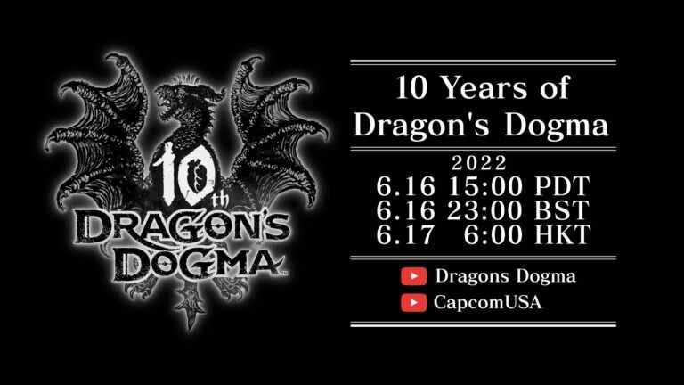 L'événement numérique "10 ans de Dragon's Dogma" est prévu pour le 16 juin    
