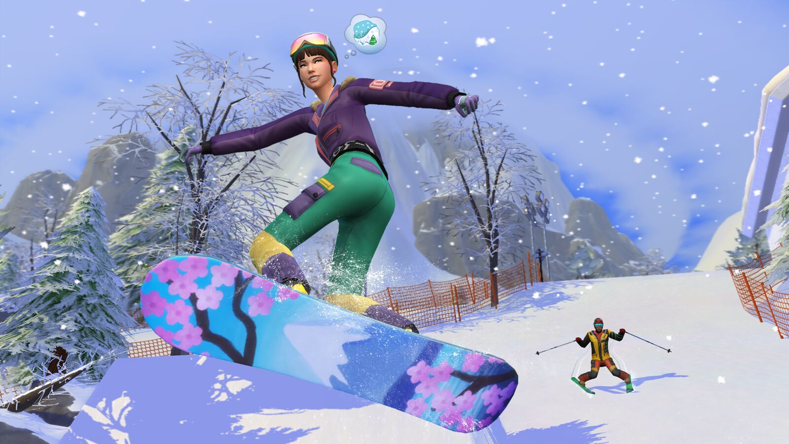 L'extension Sims 4 Snowy Escape est maintenant disponible

